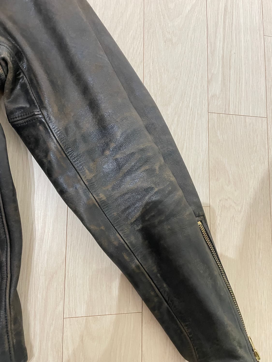 Rrl 모토레더자켓 s사이즈 상품이미지5