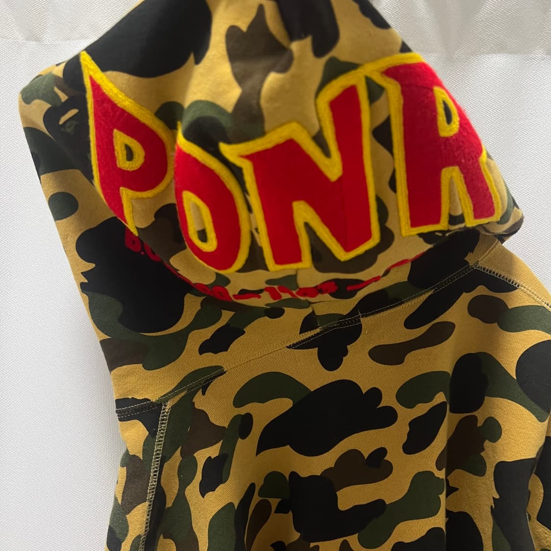 (정품) 베이프 후드집어 (황계) M 상품이미지5