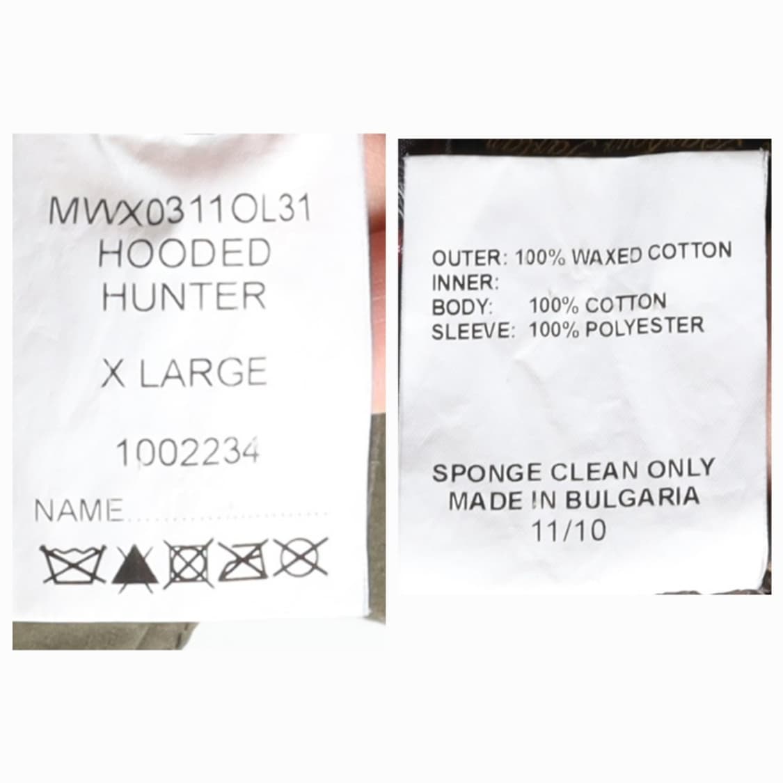 바버 Barbour Waxed Hooded Hunter Jacket 상품이미지1