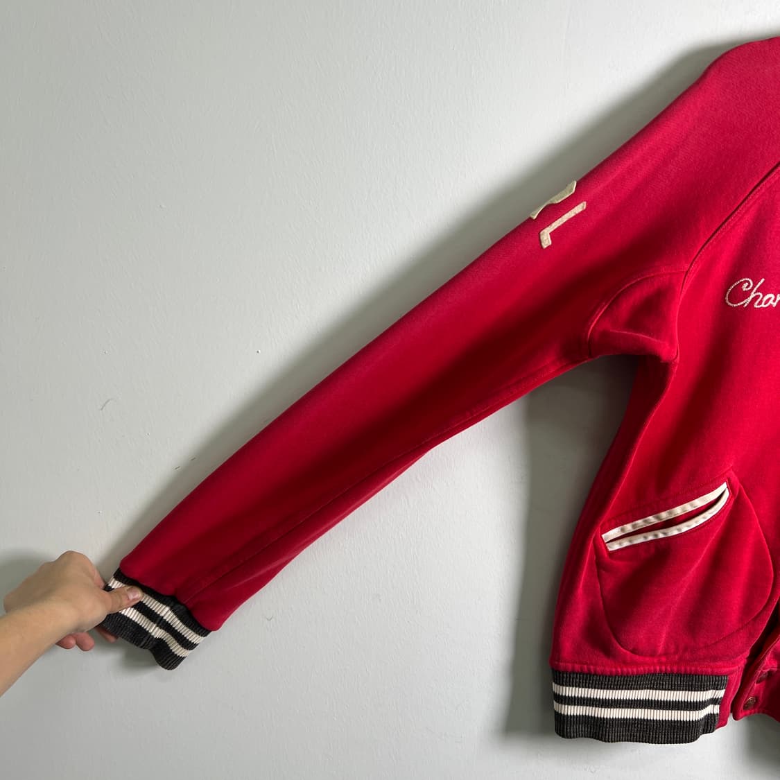 폴로 랄프로렌 인디언 뉴욕 코튼 바시티 자켓 M 상품이미지7