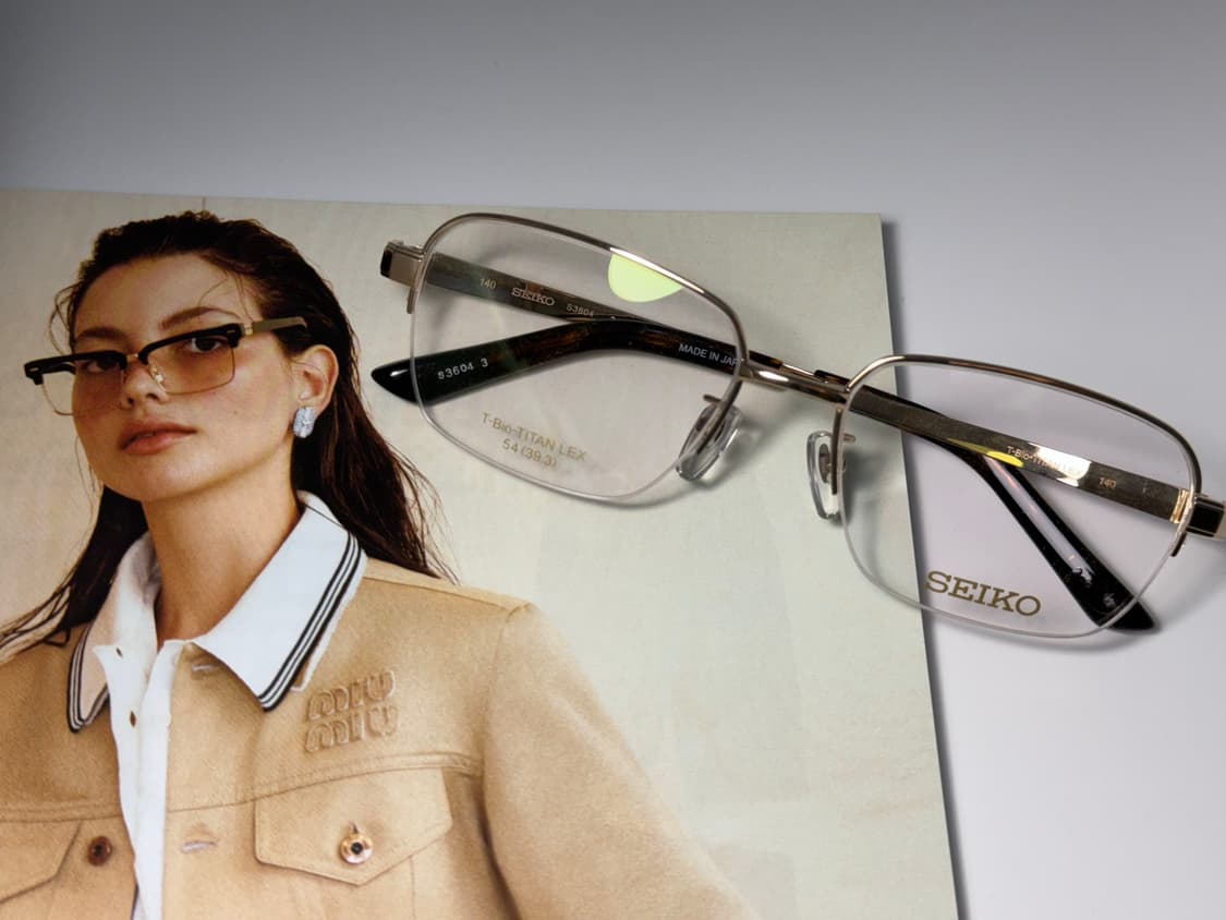 세이코 SEIKO 티타늄 오버 프레임 복고스타일 일본 티탄 안경 0079 상품이미지1