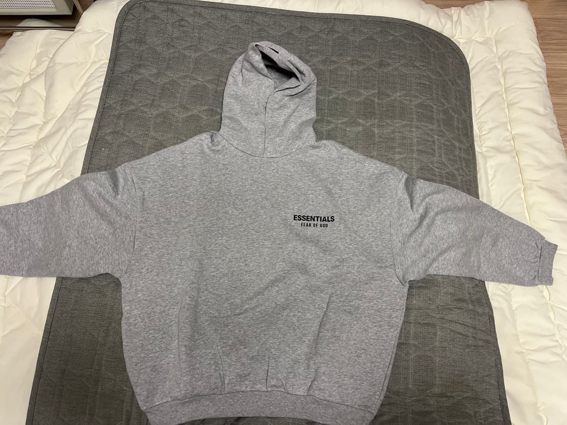 에센셜 Fear Of God 그레이 후드티M 24FW  상품이미지1