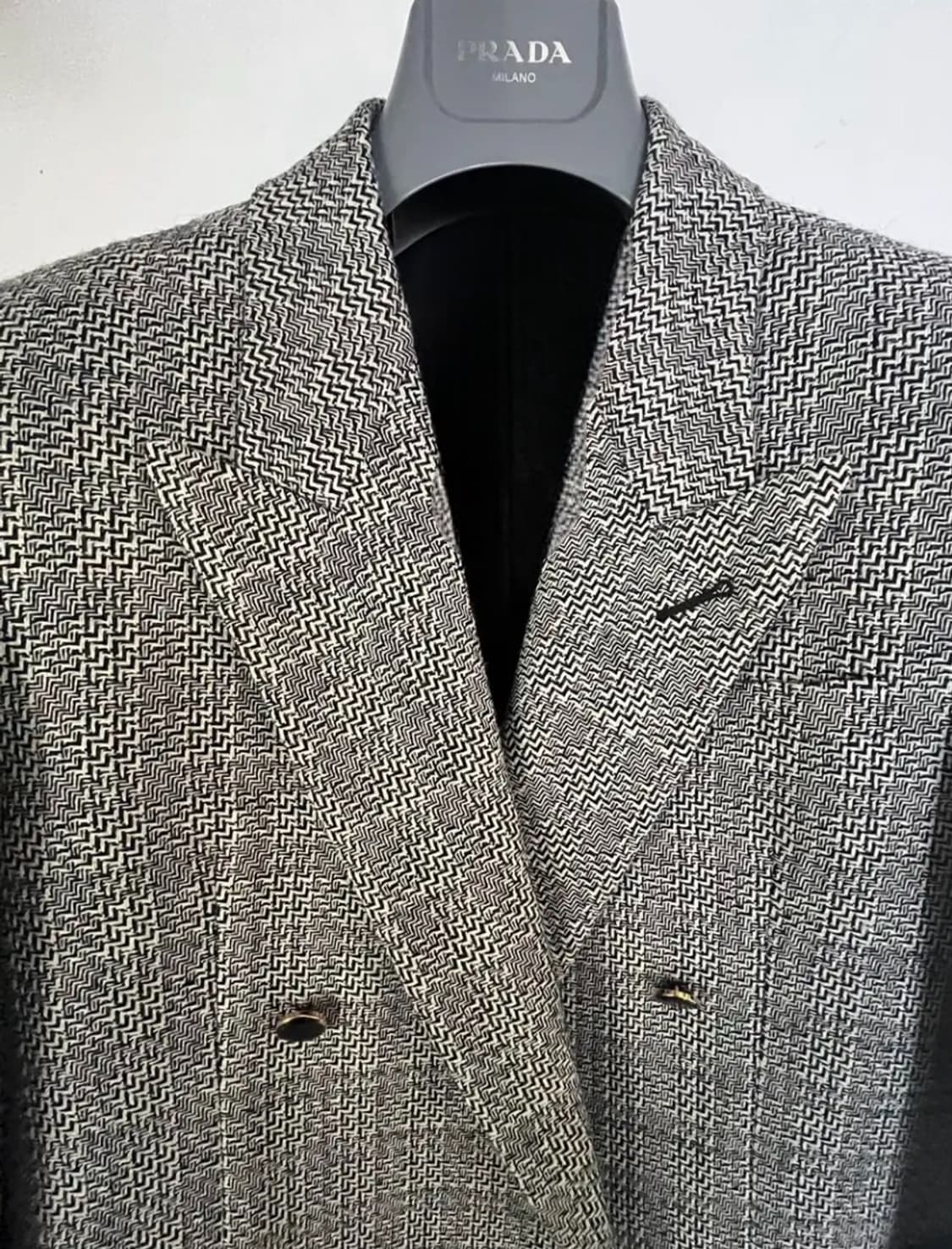 [박보검님 착용] 생로랑 디컨스트럭티드 체크 자켓 상품이미지6