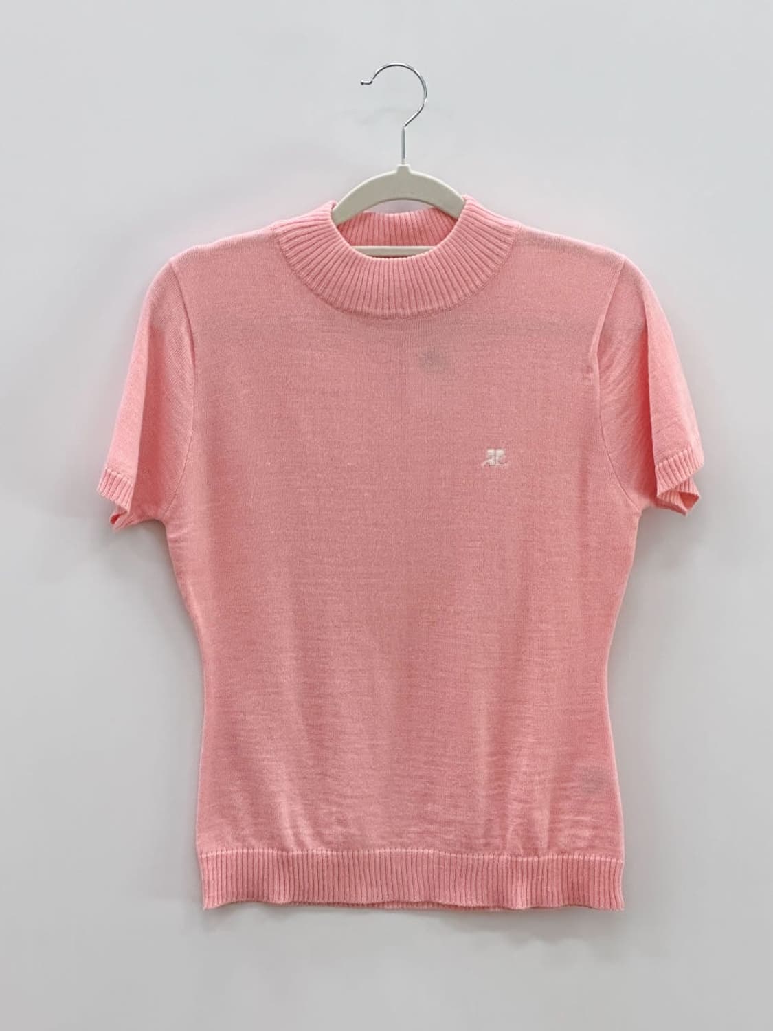 [새상품] courreges / 꾸레쥬 핑크 니트  상품이미지2