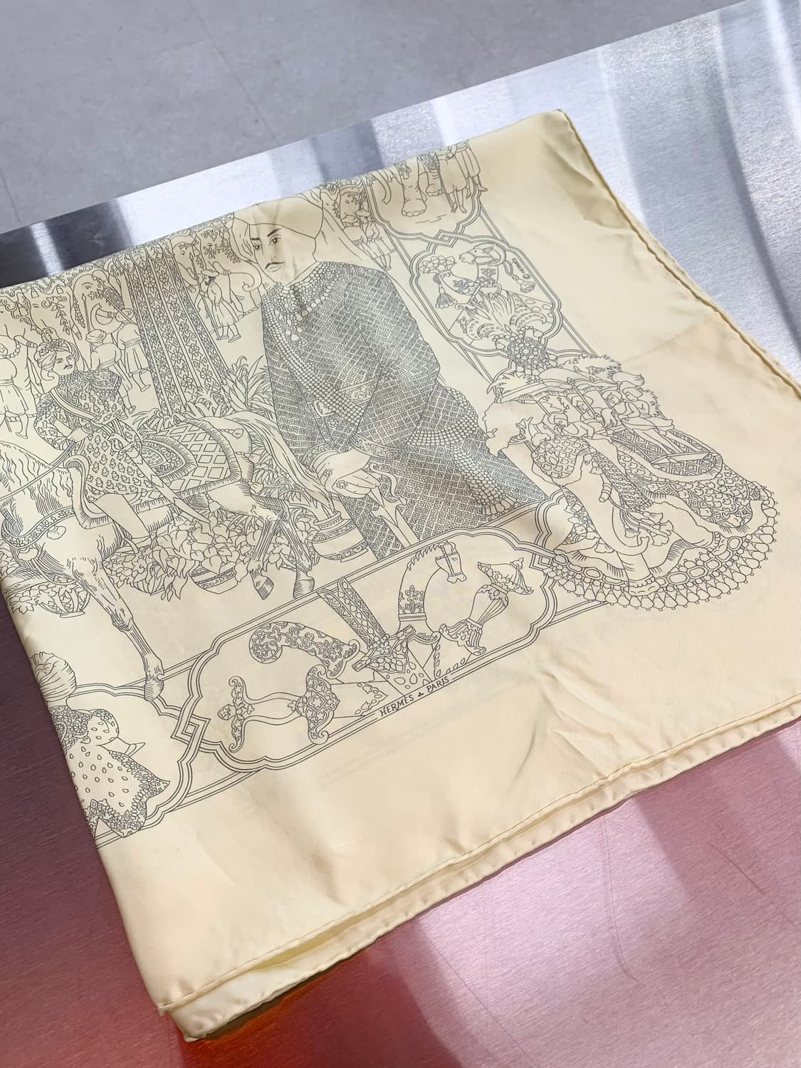 Hermes 에르메스 실크 스카프 상품이미지6