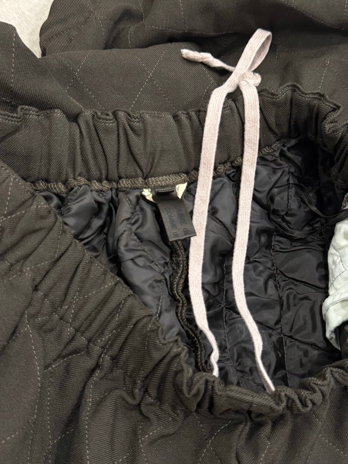 꼼데가르송 14aw 축융 와이드 사루엘 팬츠 상품이미지5