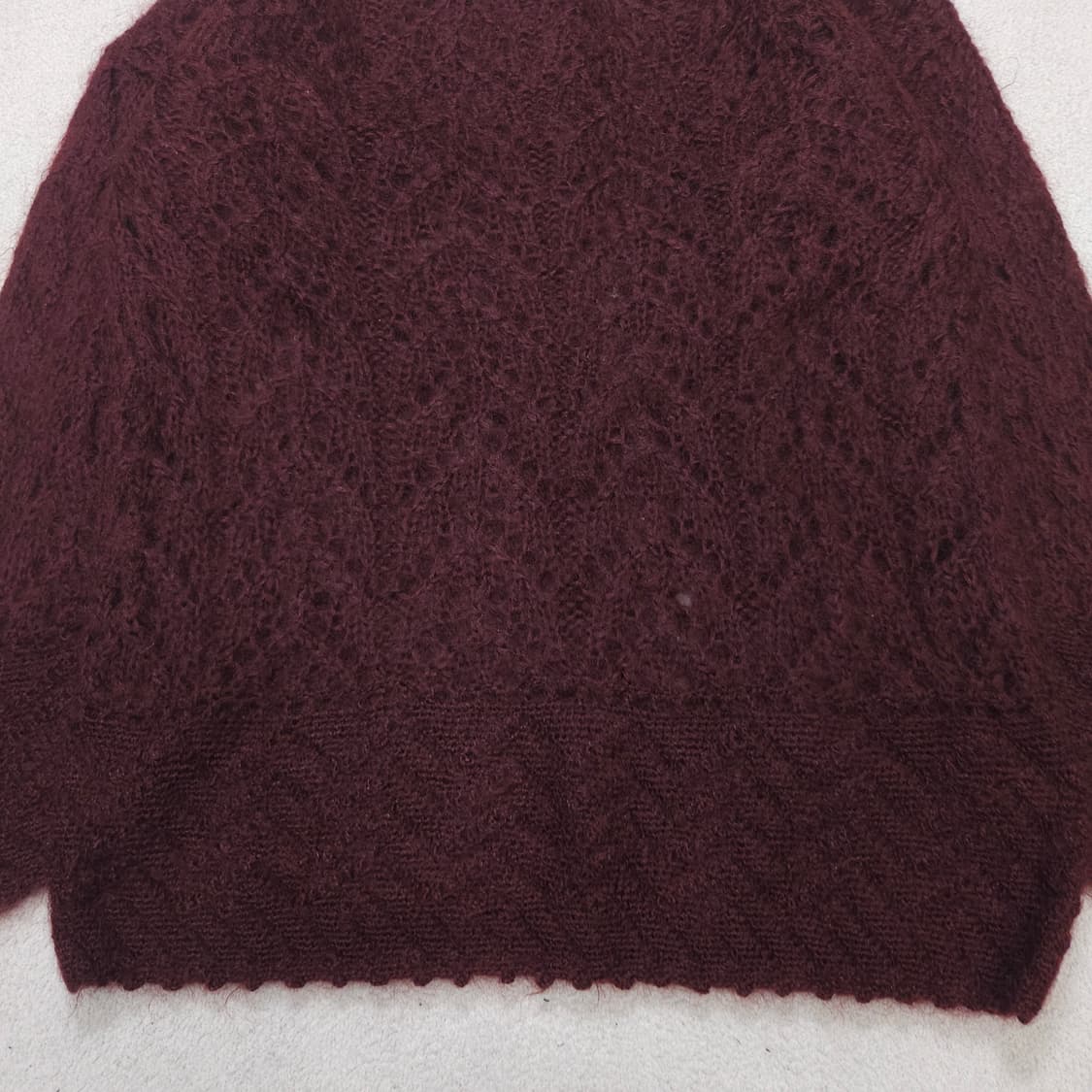 90s 빈티지 모헤어 니트 상품이미지4