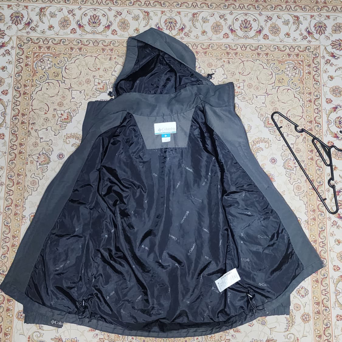 콜롬비아 남성 후드 바람막이 자켓 m 상품이미지3