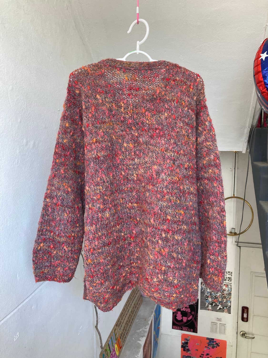 울 100% 핸드메이드 가디건 상품이미지5