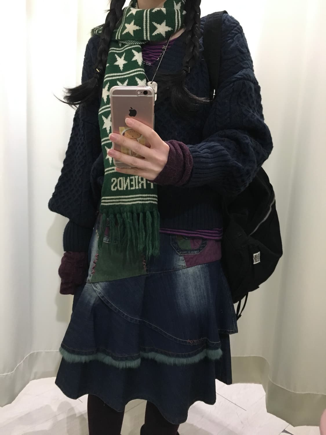 y2k 별 머플러 상품이미지4