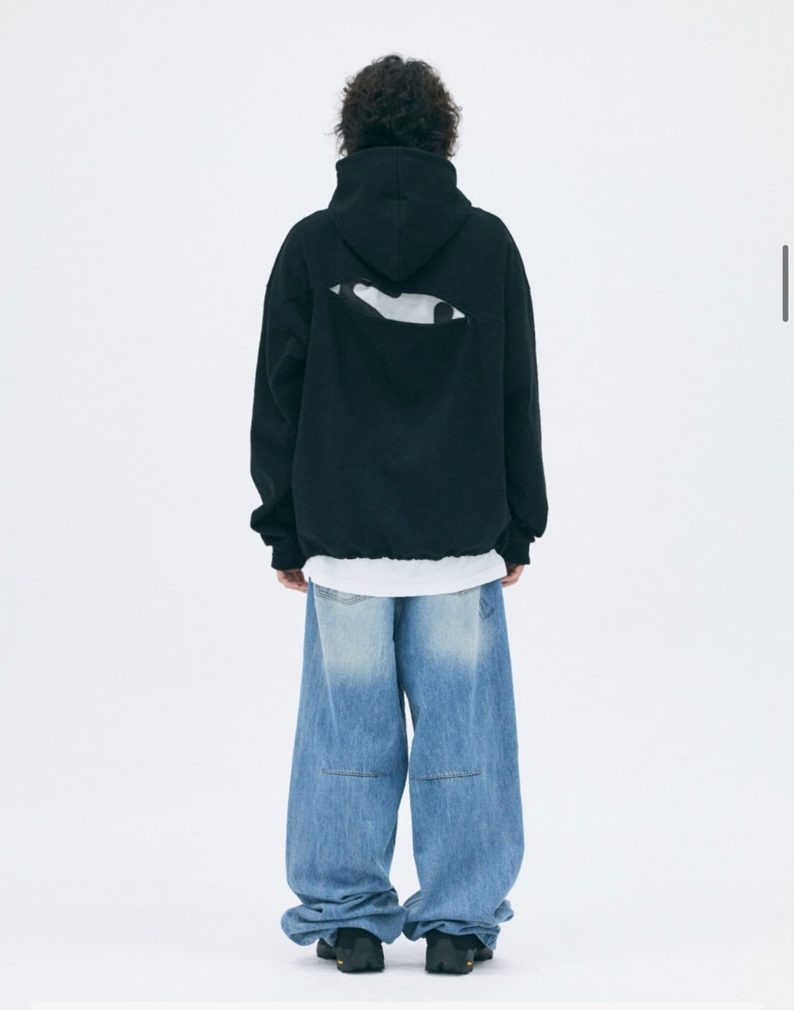 스키즘인듀싱 블랙 후드티  상품이미지2