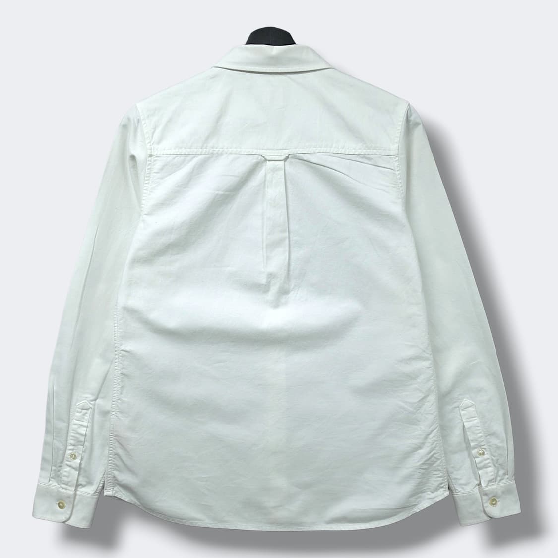 [M] 라코스테 화이트 우먼즈 코튼 긴팔셔츠 상품이미지2