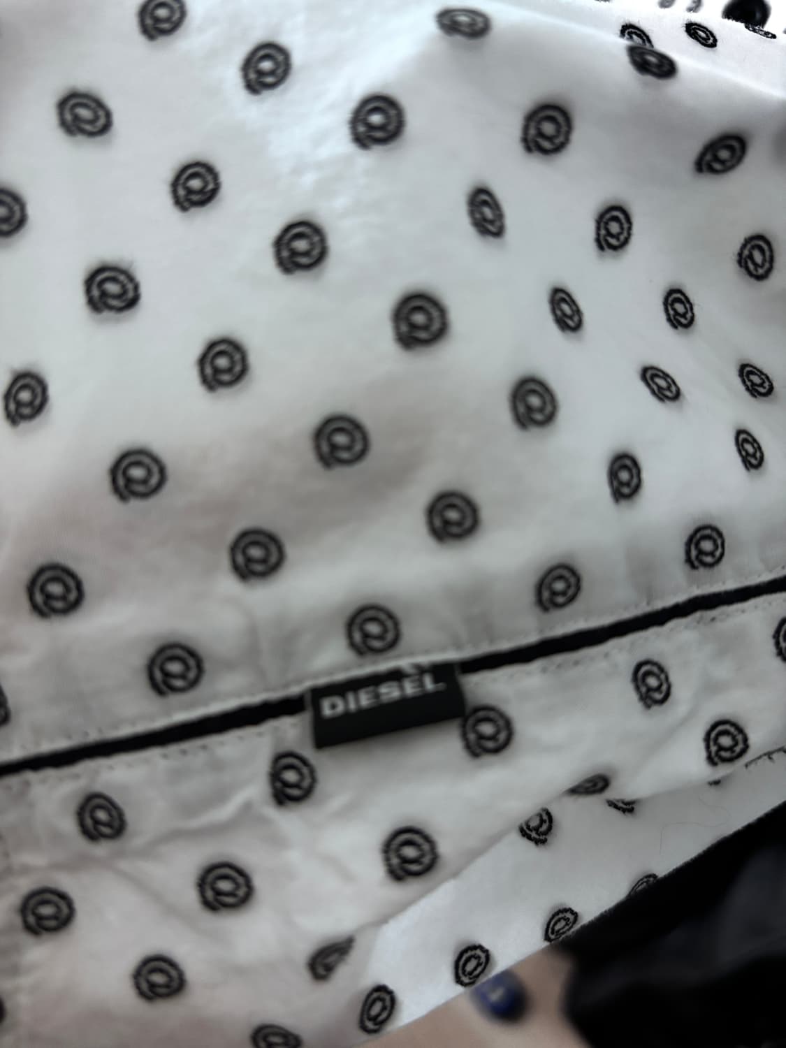 디젤 @패턴 도트 셔츠 상품이미지4