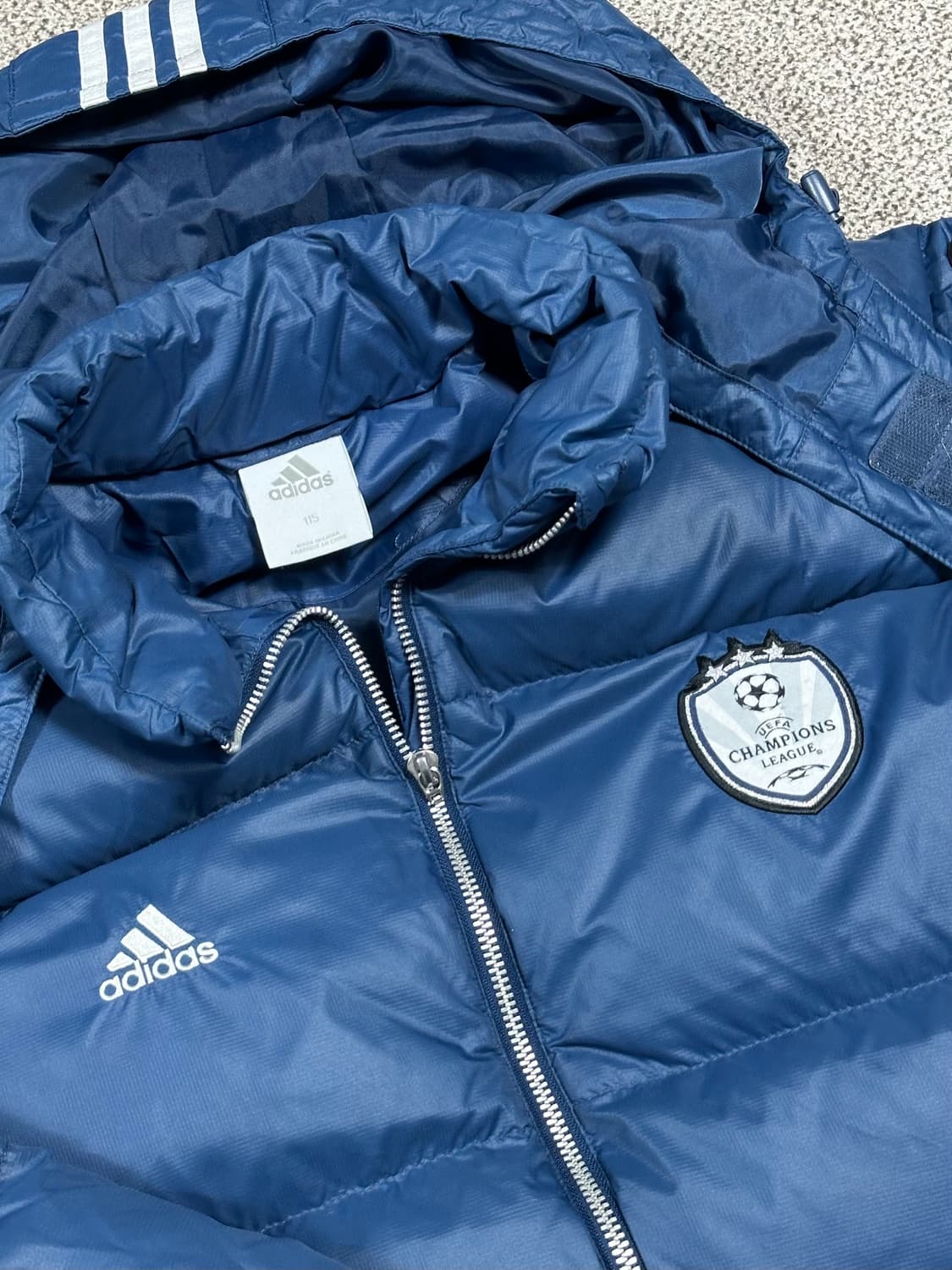 아디다스 챔피언스리그 패딩 115사이즈 상품이미지2