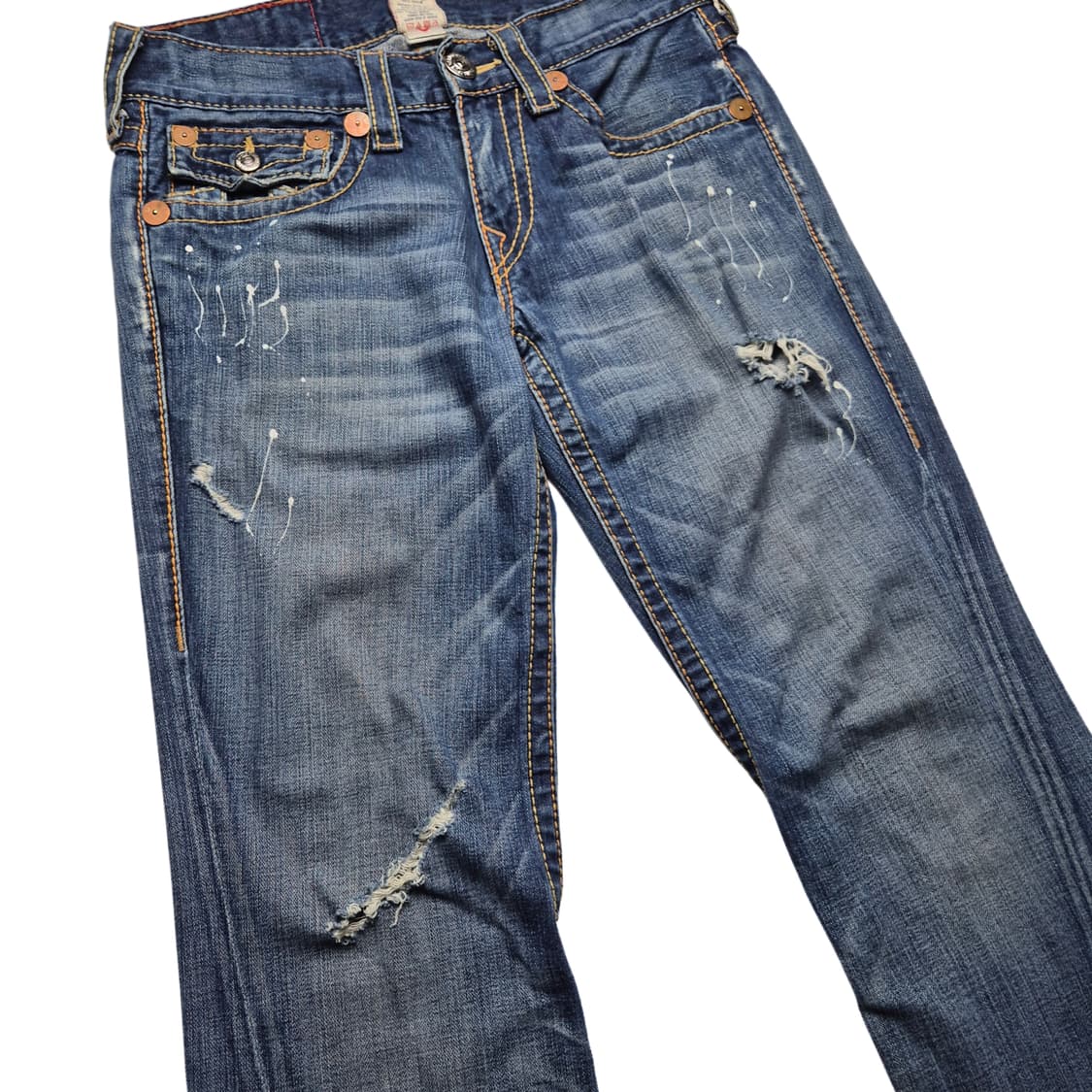 [30] 트루릴리젼 부츠컷 데님팬츠 USA 상품이미지5