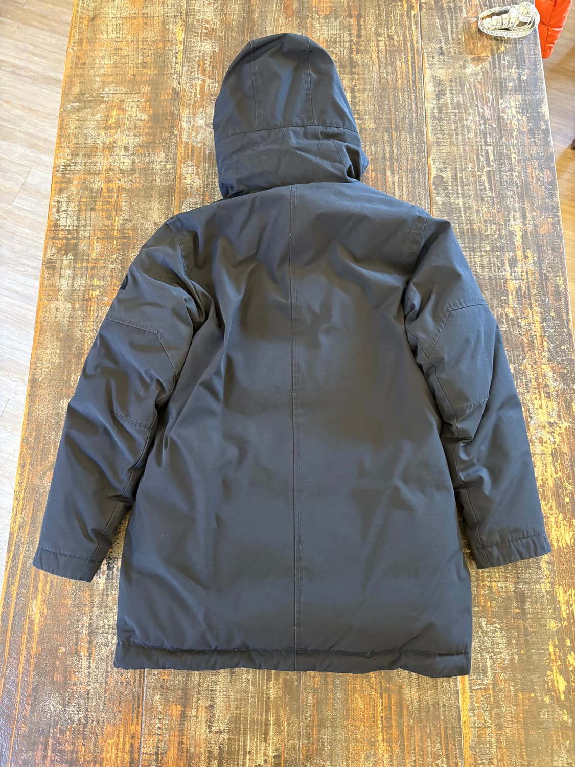 노스페이스 블랙 구스다운 파카 상품이미지2