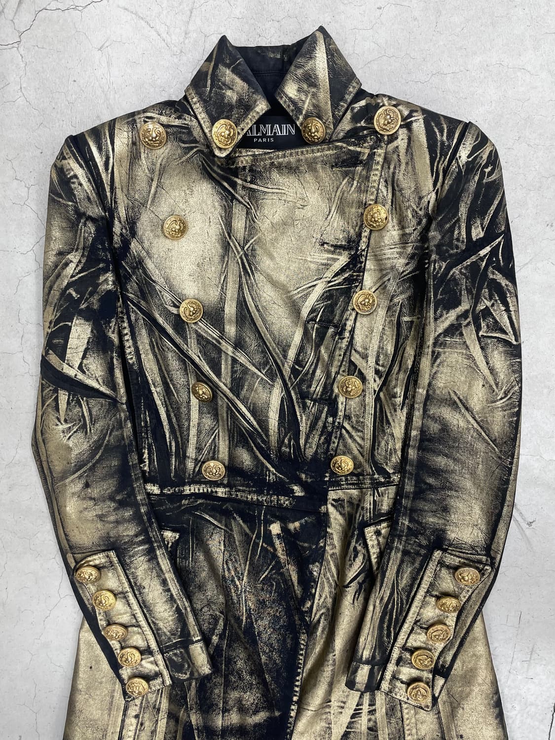 Balmain Black & Gold Napoleon Frock Coat 상품이미지2