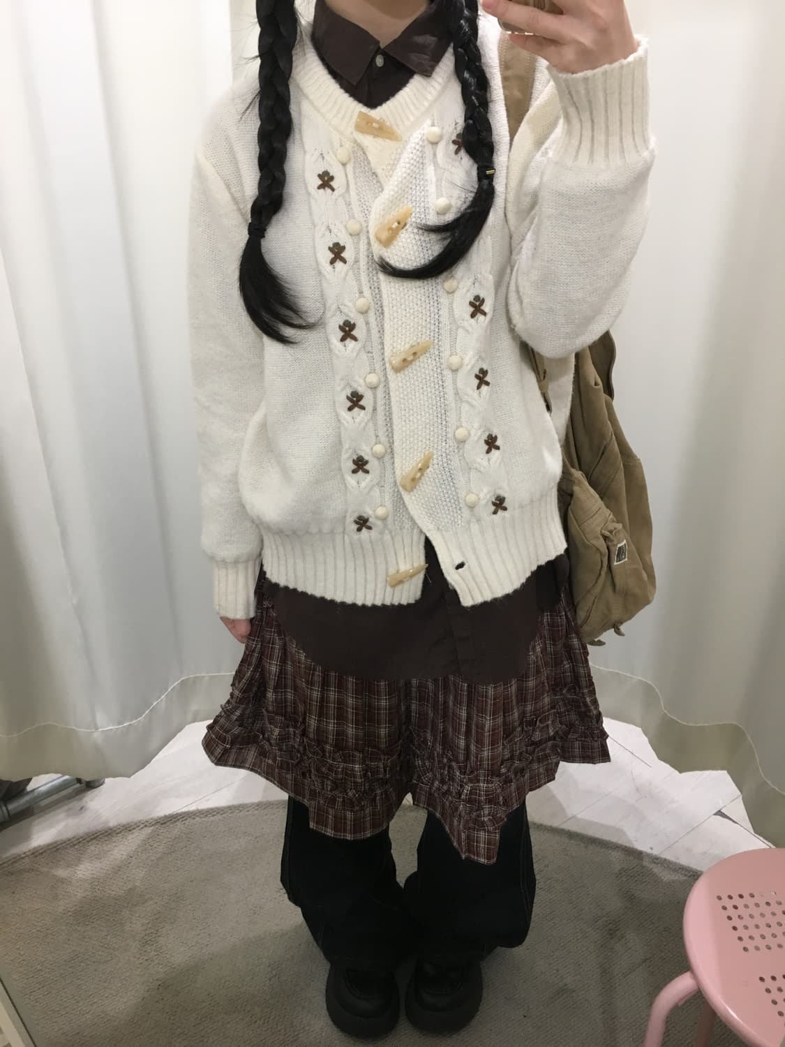 duffle flower cardigan 상품이미지5