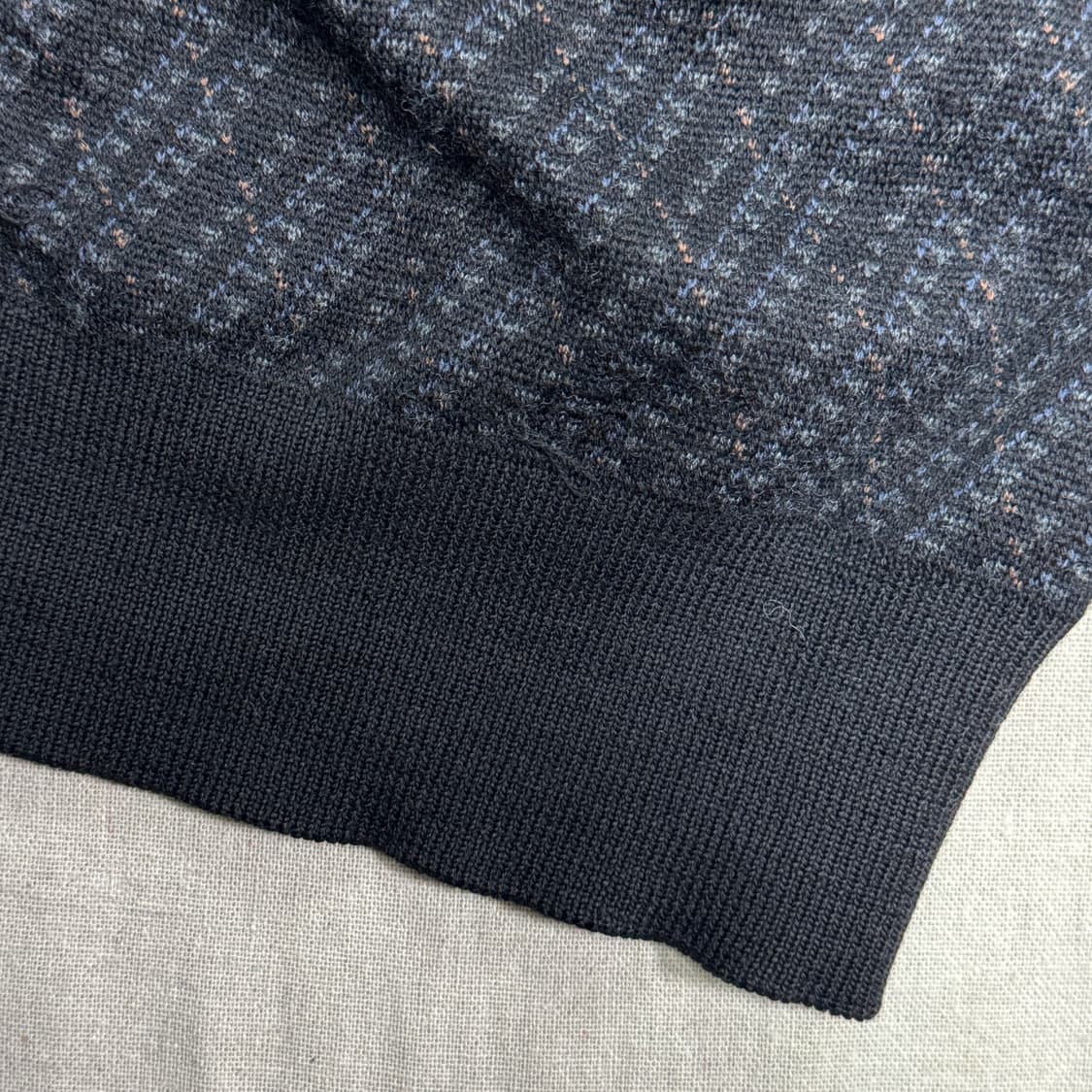 입생로랑 90s 빈티지 패턴 자수 가디건 105 상품이미지10