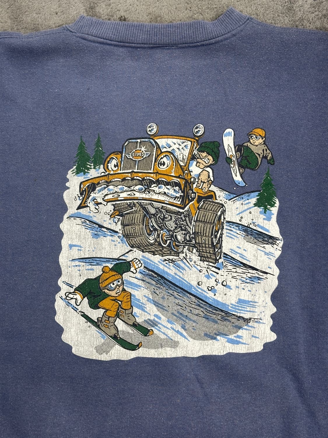 90s SIMS BOARD COMPANY 스웻셔츠 XL 상품이미지3