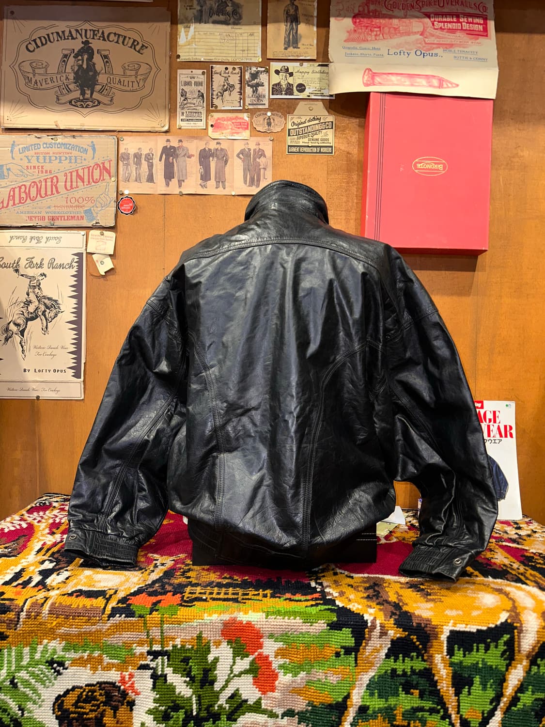 ( XL-2XL ) 가죽자켓 봄버자켓 항공점퍼 레더자켓 a2가죽자켓 상품이미지3