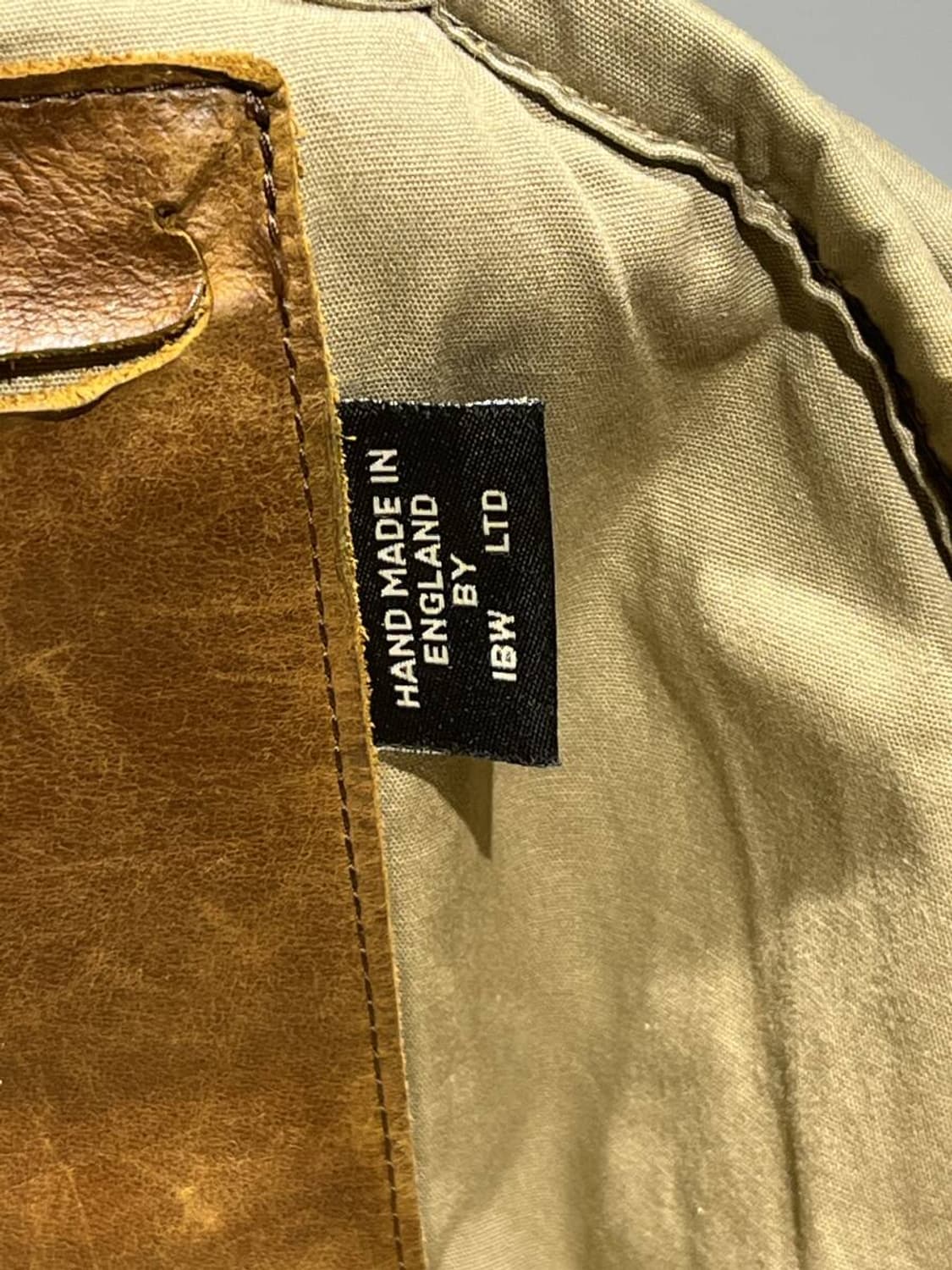 Jas M.B 빈티지가공 레더 볼링백 포터 장인 가죽 추천 상품이미지7