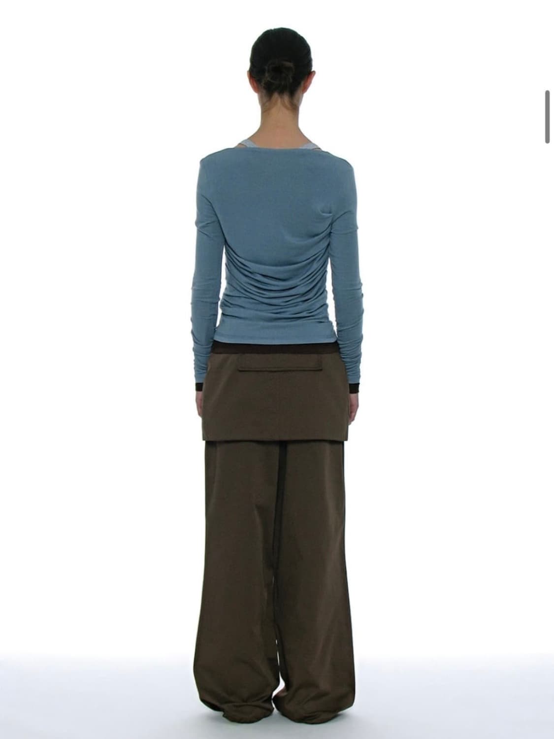 파르티멘토 파라슈트 팬츠 브라운 M 상품이미지2