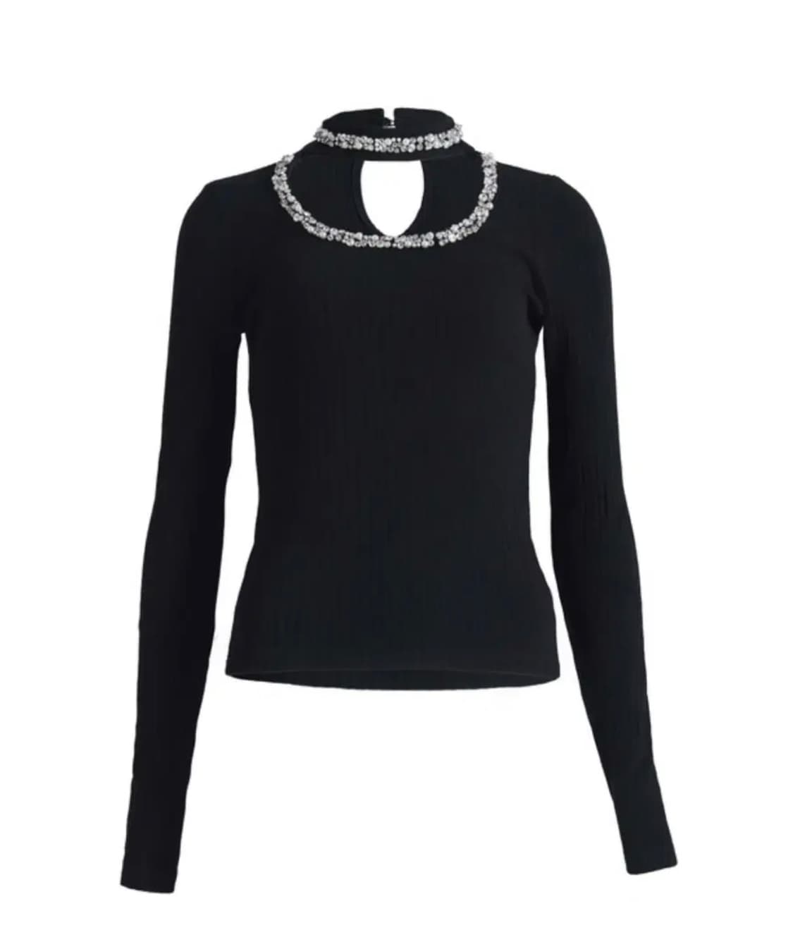 베이비메탈클럽 쥬얼 초커 티 블랙/베메클 Jewel chocker T 상품이미지1