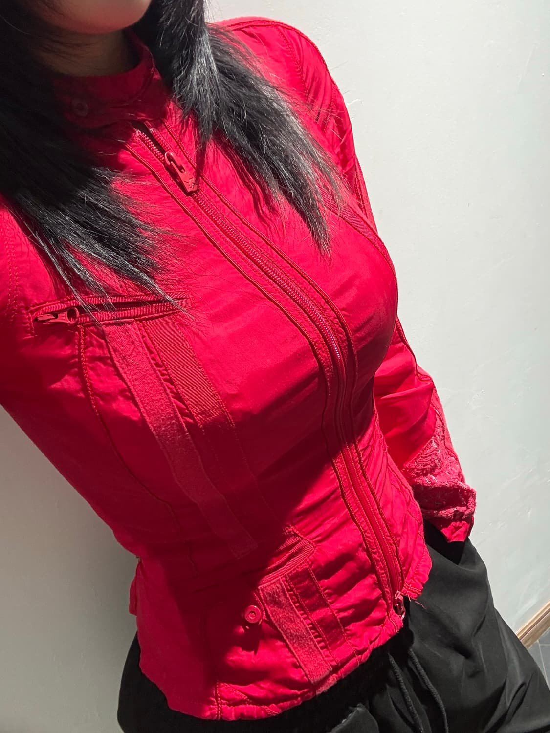 아르마니 익스체인지 레드 자켓 상품이미지2