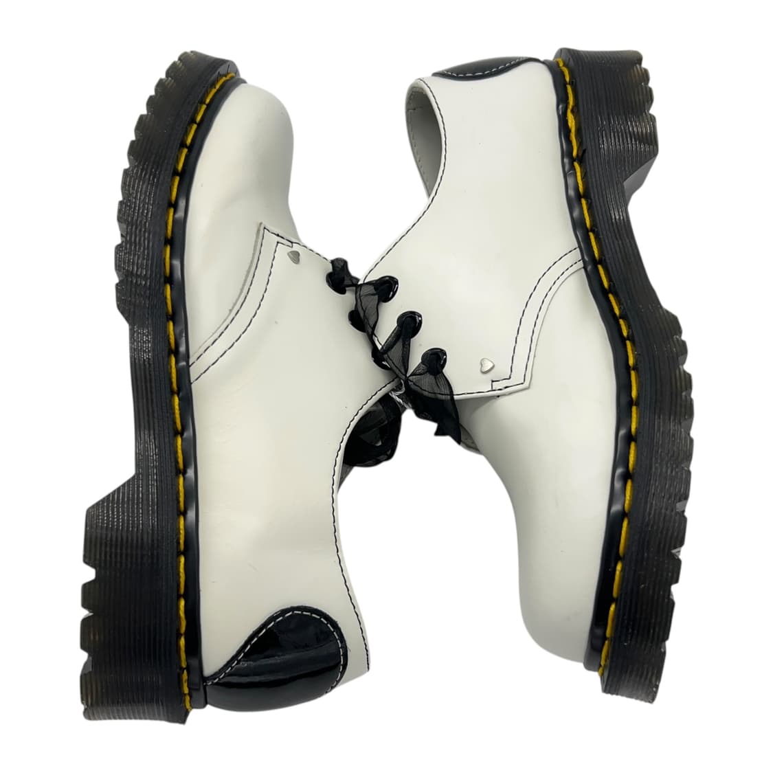 230 닥터마틴 1461 하트 스무스 화이트 (UK4) 상품이미지2