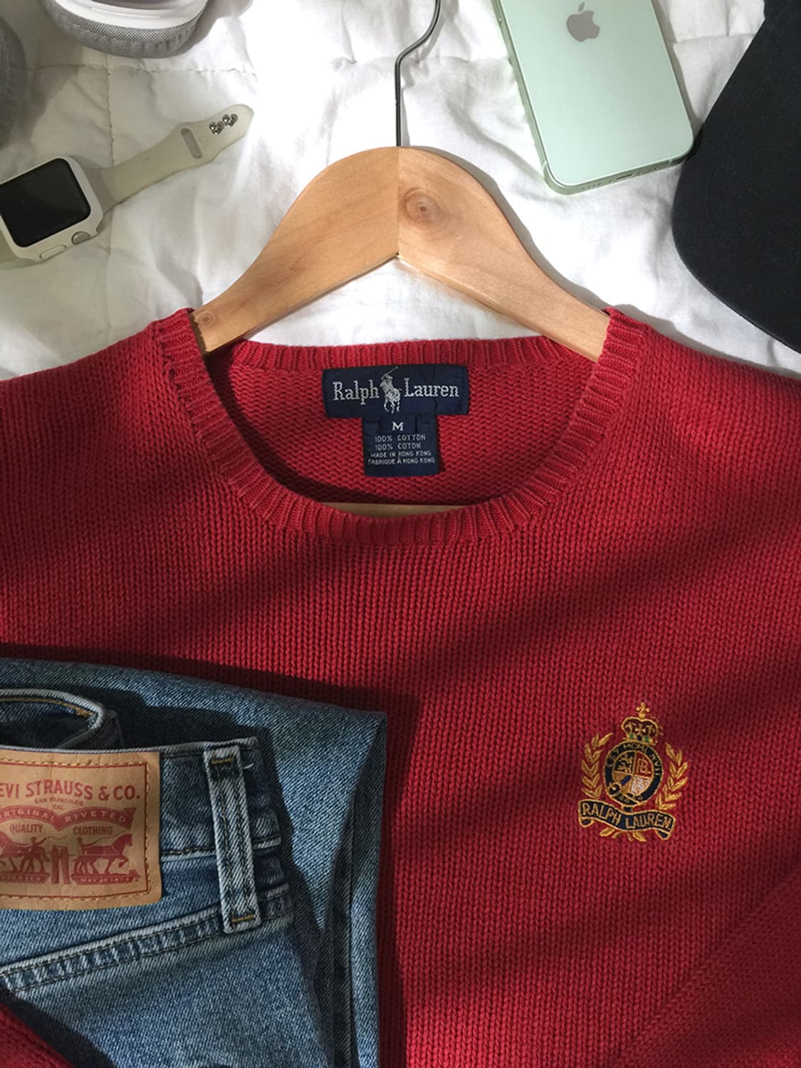 (WOMAN) 폴로랄프로렌 니트 스웨터 XL 상품이미지2