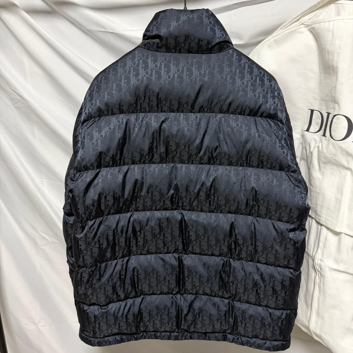 [S+급/52] 디올 오블리크 패딩 블랙 풀구성 상품이미지4