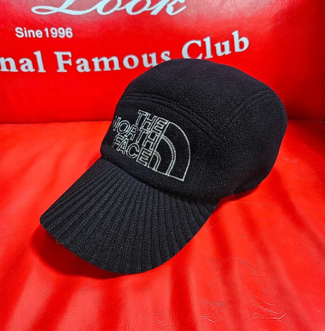 노스페이스 올드스쿨 빅로고 플리스 볼캡 Free 상품이미지1