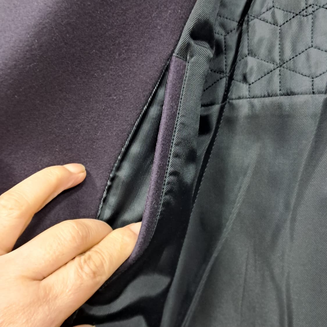 질스튜어트 뉴욕 울 캐시미어 코트 95 상품이미지5