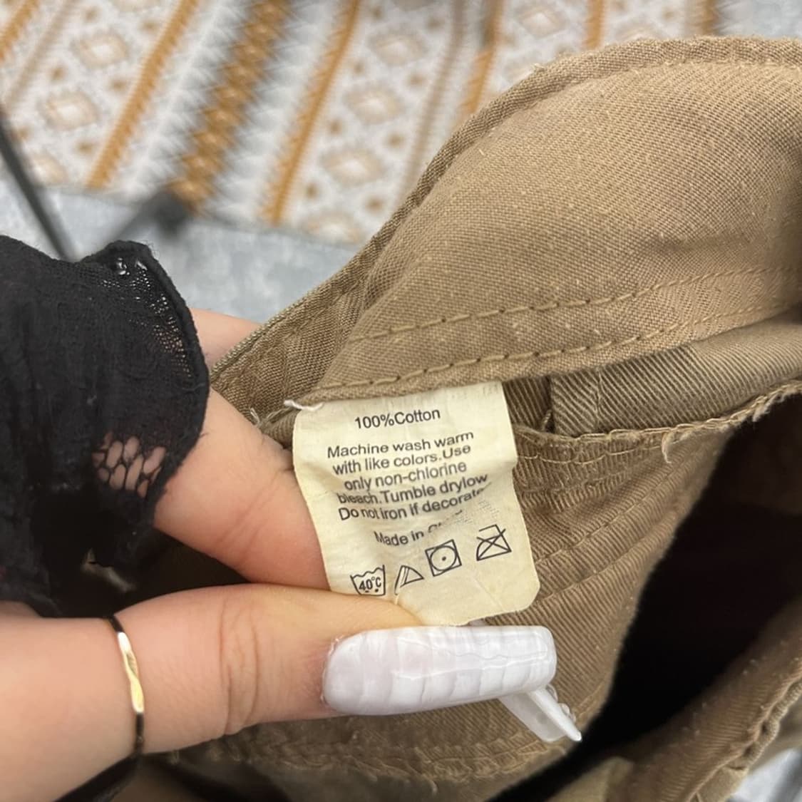 HCO 빈티지 밀리터리 웨스턴 와이드 카고 반바지 C10842 상품이미지7