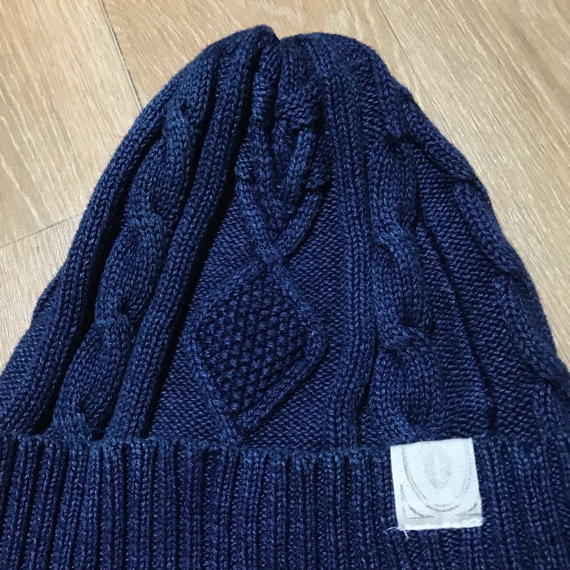 재팬 90s indigo 블루 염색 트위스터 비니 상품이미지2