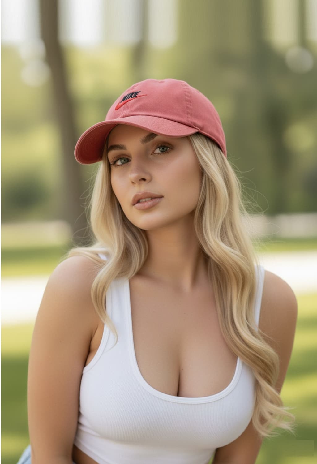 NIKE 나이키 레어 헤리티지86 체리블라썸 핑크 퓨추라 볼캡 모자 운동 상품이미지1