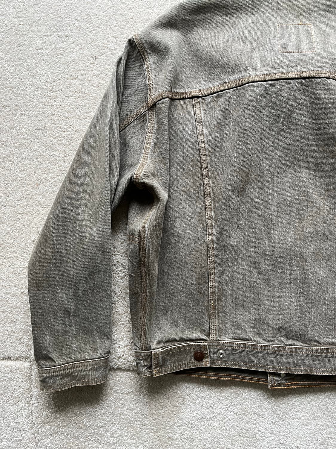 브라운 데님 워크 트러커 자켓 (105) 상품이미지9