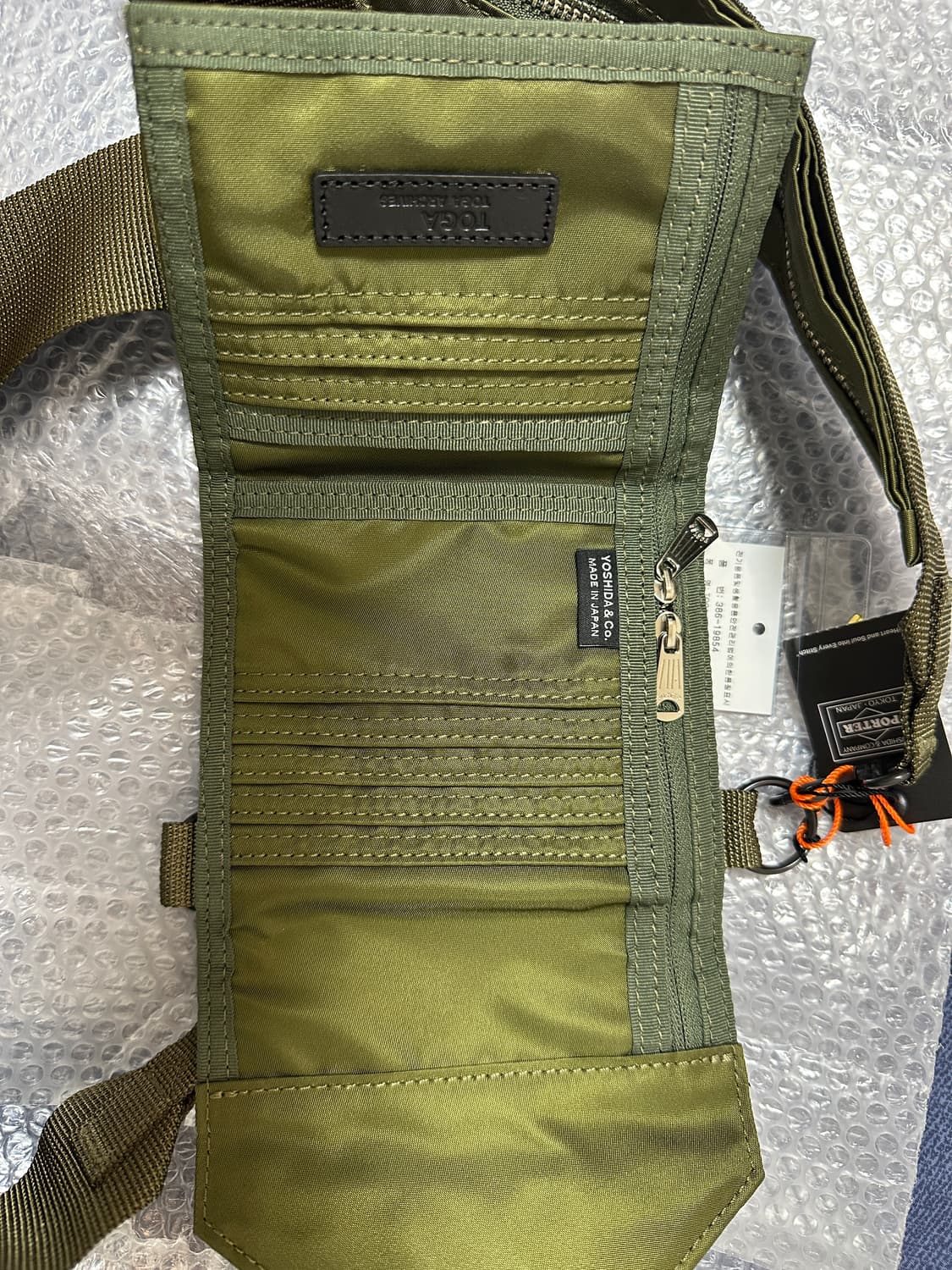 25fw 토가 포터 숄더백 카키 새상품 상품이미지5