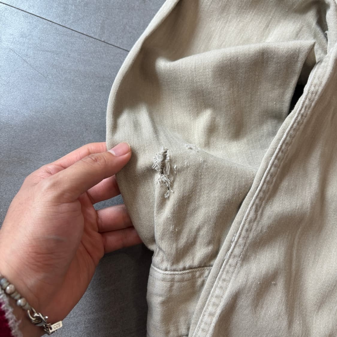 칼하트 오리지널 베이지 긴팔 셔츠 상품이미지6