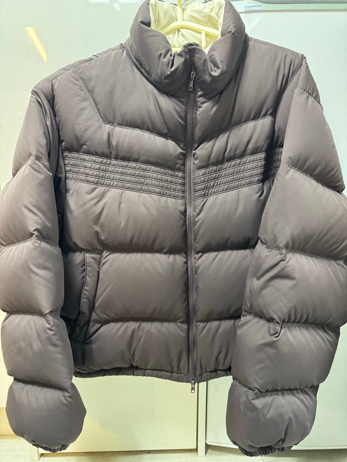 엘무드 켄다 크롭 푸퍼 코코아 브라운 48 상품이미지4