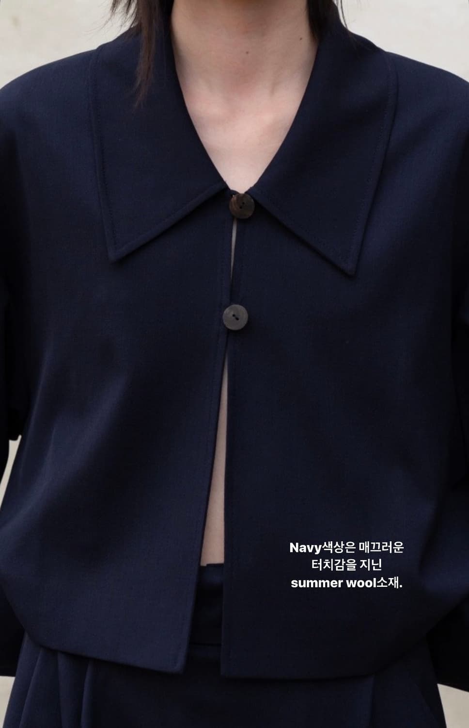 le17septembre two button crop jacket 상품이미지1