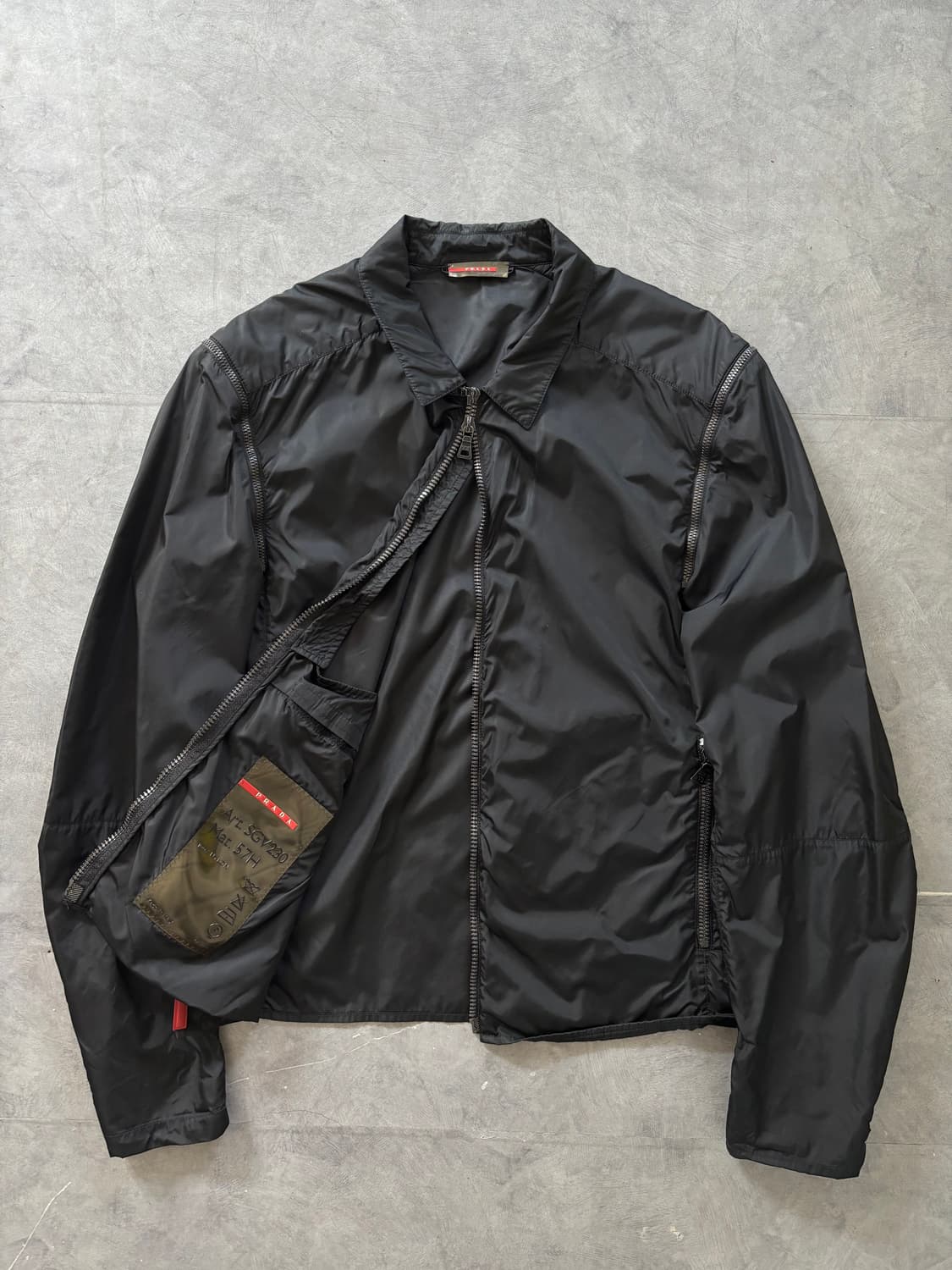 Prada 프라다 컨버터블 나일론 자켓 상품이미지2