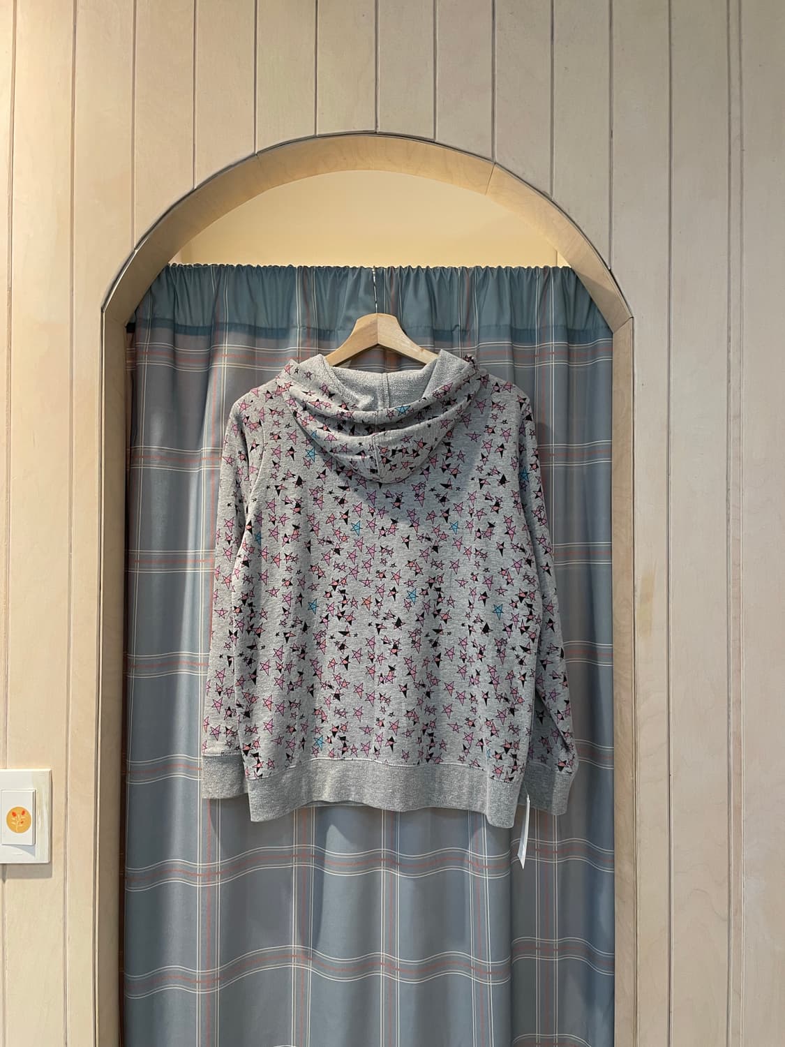 일본빈티지 키치 별무늬 집업 상품이미지5