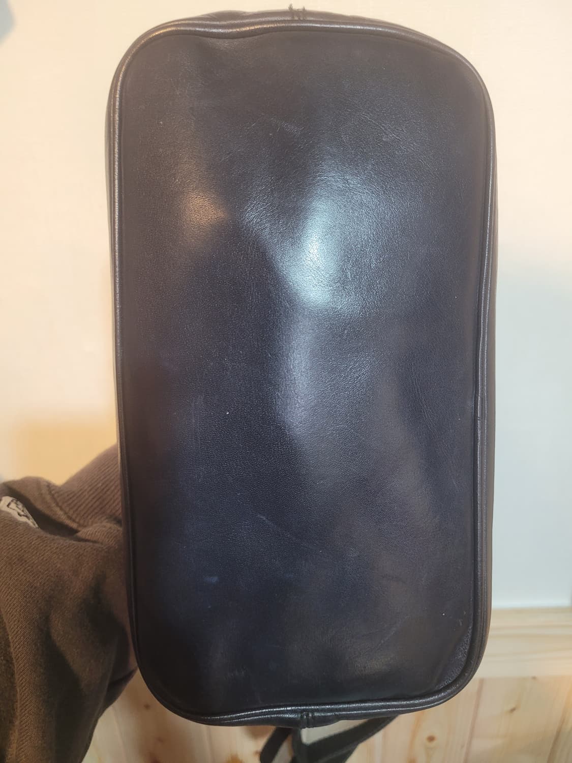 정품 Bally 발리 블랙 가죽 숄더백 상품이미지7