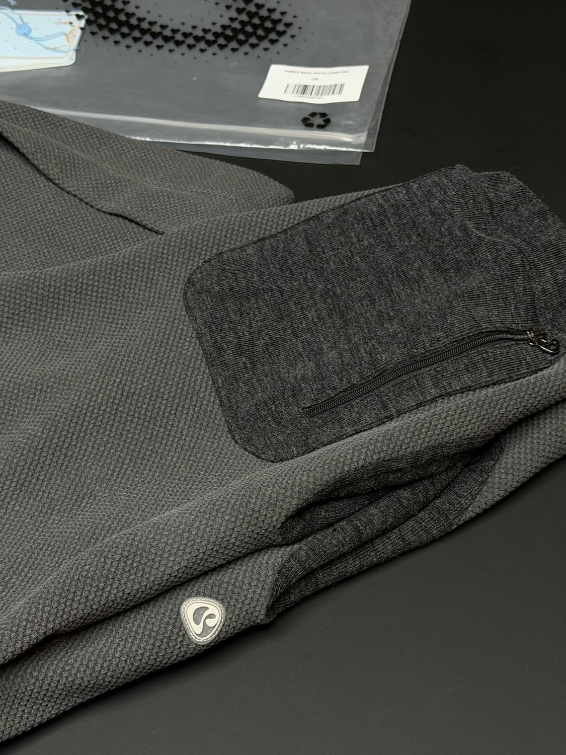 코이세이오 RIBBED BAND PANTS CHARCOAL 상품이미지7