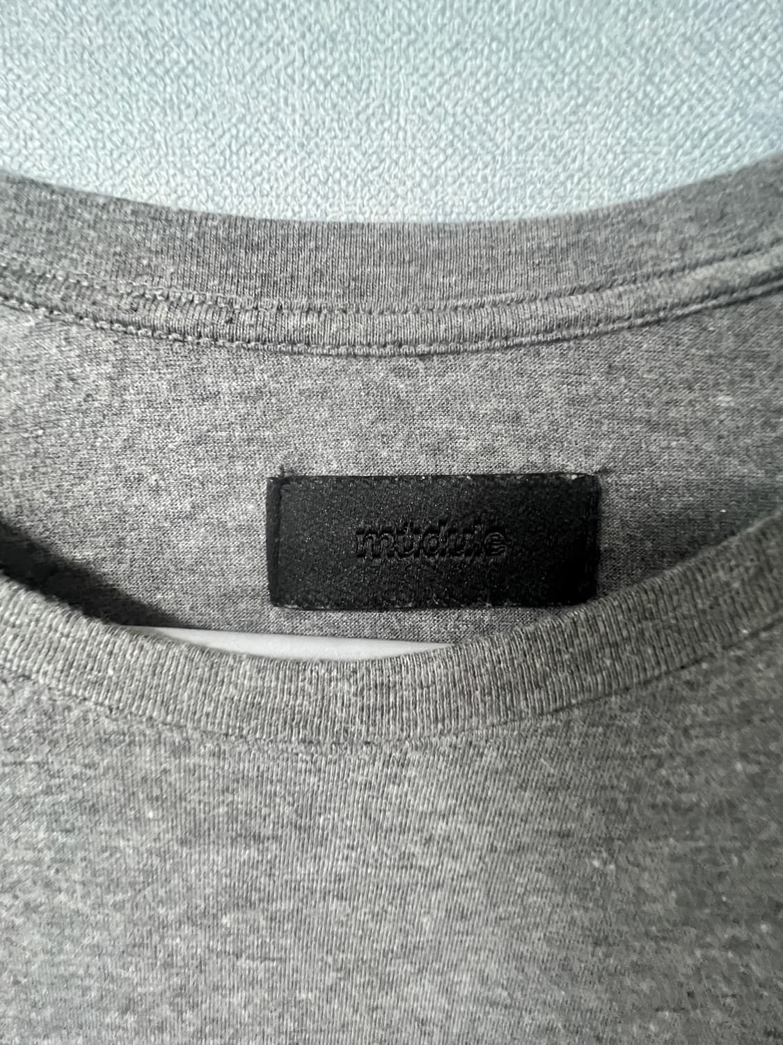 Mudule ramble tee (grey) 상품이미지4