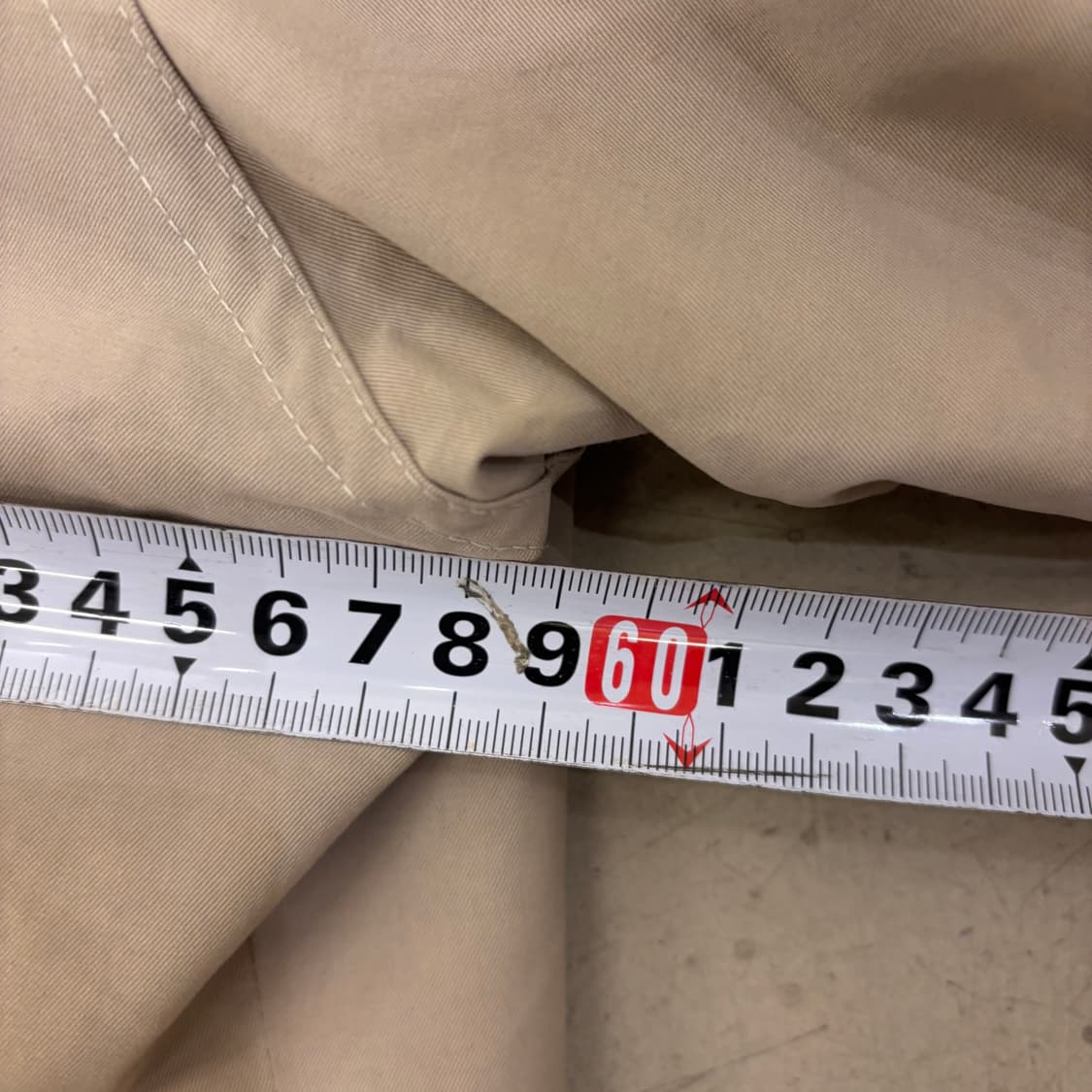 런던포그 베이지 코튼 자켓 상품이미지5