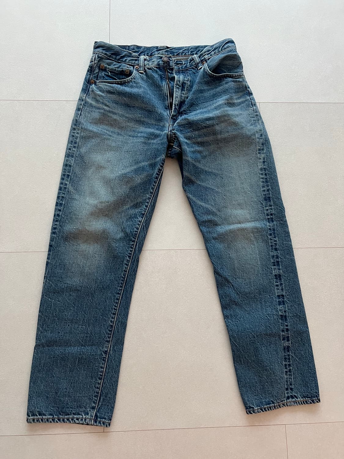 웨어하우스 1105 2nd hand light indigo washed 상품이미지1
