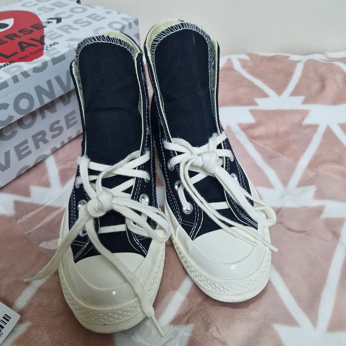 [245] 플레이 꼼데 컨버스 콜라보 청크 70 CDG 하이 꼼데가르송 상품이미지3